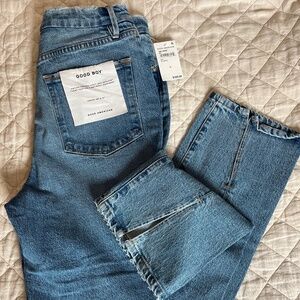 NWT - Good American Good Boy jeans size 10/30